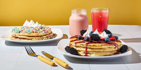 Student Nutrition-Supporting Campaigns - Stacked Pancake &amp; Breakfast House is Philanthropic (TrendHunter.com)